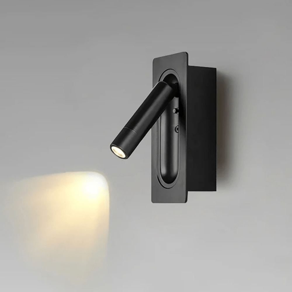 PDL® - Lampe de lecture encastrée LED avec lumière chaude Noir