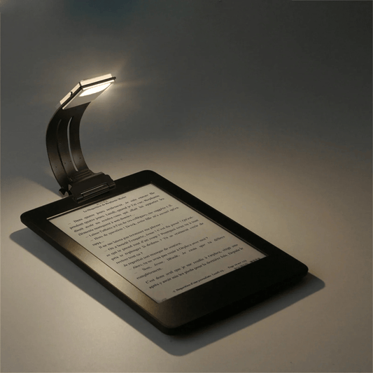 PDL® - Lampe de lecture rechargeable pour liseuses et livres Noir