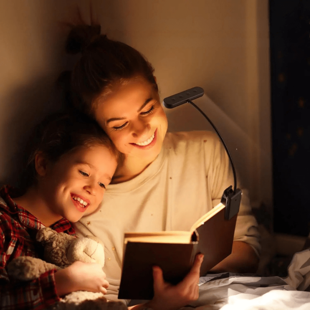 HISRFO Liseuse USB Lampe de lecture LED rechargeable avec lampe de lecture pour clip de lecture HISRFO Liseuse USB Lampe de lecture LED rechargeable avec lampe de lecture pour clip de lecture